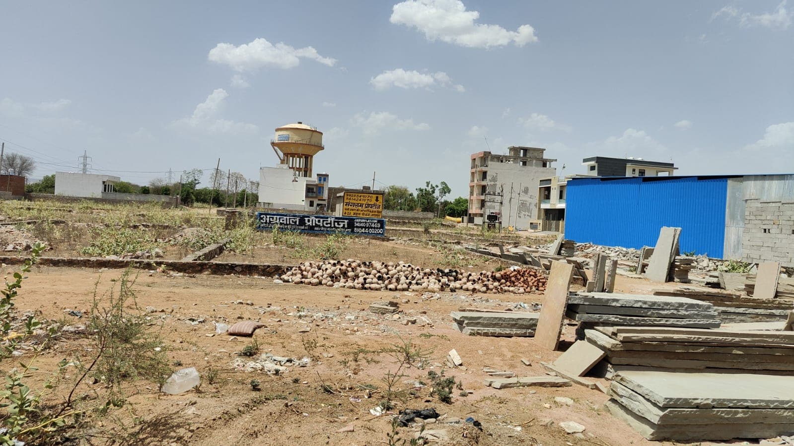 312 square  yard, JDA, North, Commercial plot is available for sale at Malviya Nagar